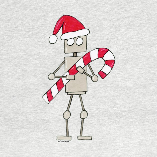 CuteBots Candy Cane by CuteBotss